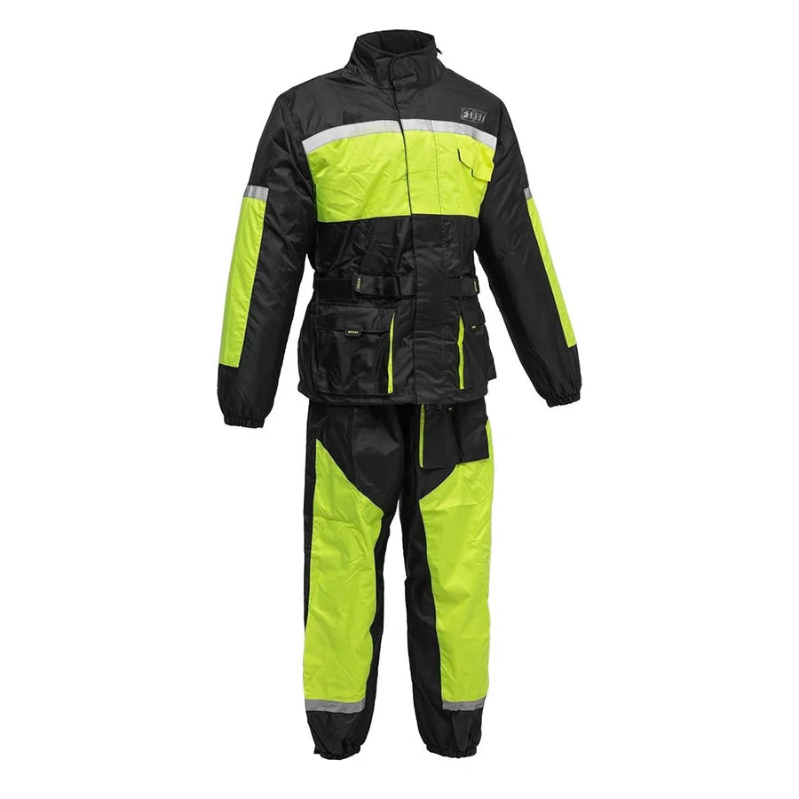 Motorcycle Rain Suit for Riders – Men’s Waterproof Gear
