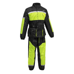 Motorcycle Rain Suit for Riders – Men’s Waterproof Gear