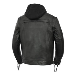 Nightstrike Men’s Motorcycle Leather Jacket