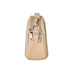 Beige Sling Crossbody Bag