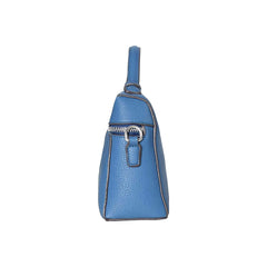 Staci Blue Satchel Bag