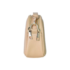 Beige Sling Crossbody Bag