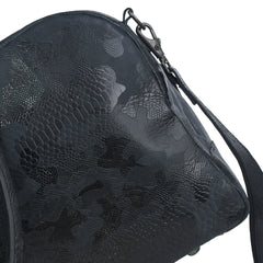 Shadow Camo Python Leather Duffle Bag