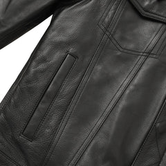 Nightstrike Men’s Motorcycle Leather Jacket