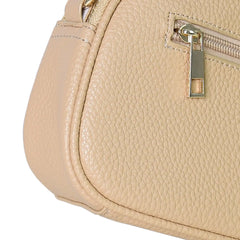 Beige Sling Crossbody Bag