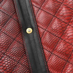 Redstrike Men’s Motorcycle Leather Jacket