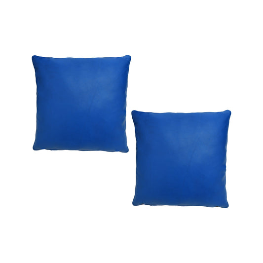 Blue Homedecore Leather Cushion