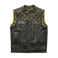 Trailhide Men's Motorcycle Leather Vest