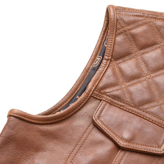 Rugged Ridge Men’s Premium Leather Riding Vest (Signature Collection)