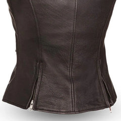 Mouse Women's Motorcycle Leather Vest