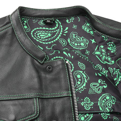 Empire Edge Men's Motorcycle Leather Vest