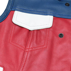 Syrax Women’s Freedom Motorcycle Leather Vest