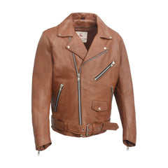Manhattan Noir Men's Leather Motorcycle Jacket
