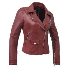 Lennox Moto Style Leather Jacket