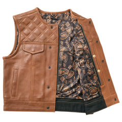 Rugged Ridge Men’s Premium Leather Riding Vest (Signature Collection)