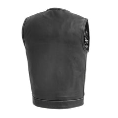 Blacktop Legacy Men's Leather Motorcycle Vest