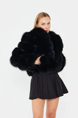 SoHo Snowfall Fur Coat