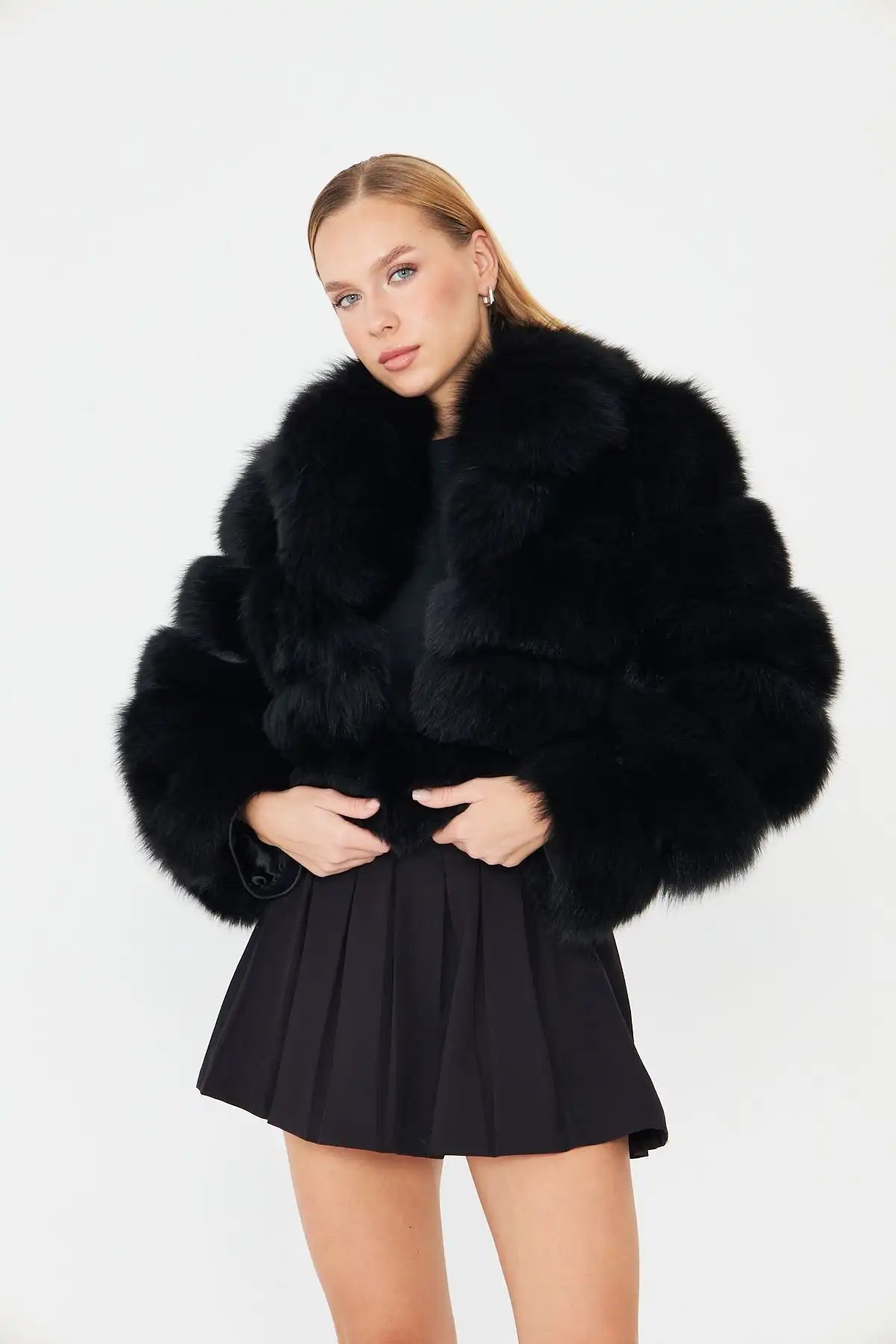 SoHo Snowfall Fur Coat