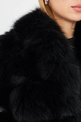 SoHo Snowfall Fur Coat