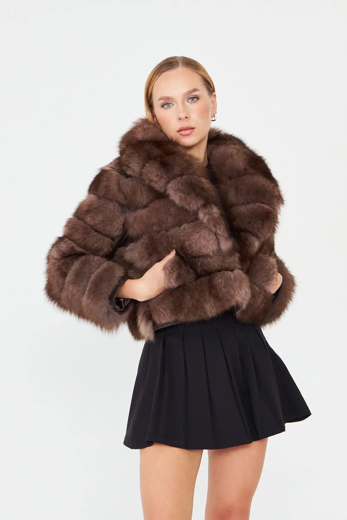 SoHo Snowfall Fur Coat