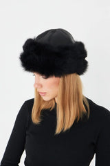 Madison Mist Fur Cap For Women