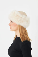 Madison Mist Fur Cap For Women