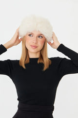 Madison Mist Fur Cap For Women