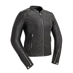 Drift Couture Women's Motorcycle Leather Jacket