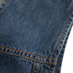 Axlehide Men's Motorcycle Denim Vest