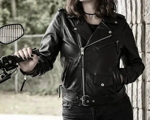 Women Motorbike Leather Jackets