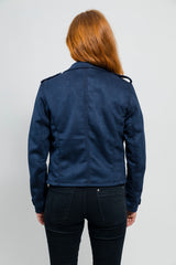 Megan Women's Vegan Faux Leather Jacket Women's Vegan Faux Leather Jacket Whet Blu NYC