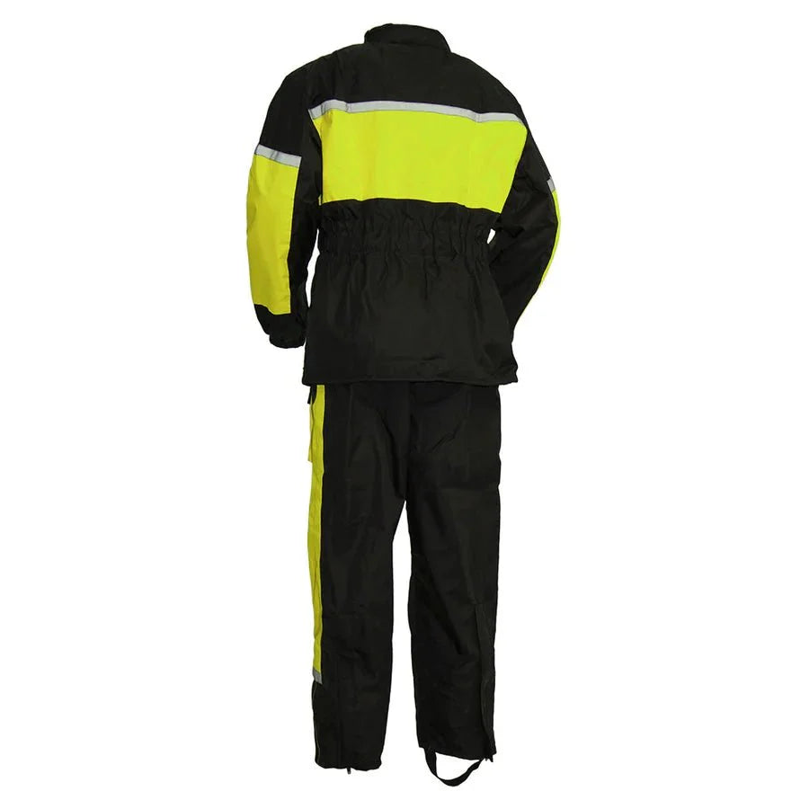 Motorcycle Rain Suit for Riders – Men’s Waterproof Gear