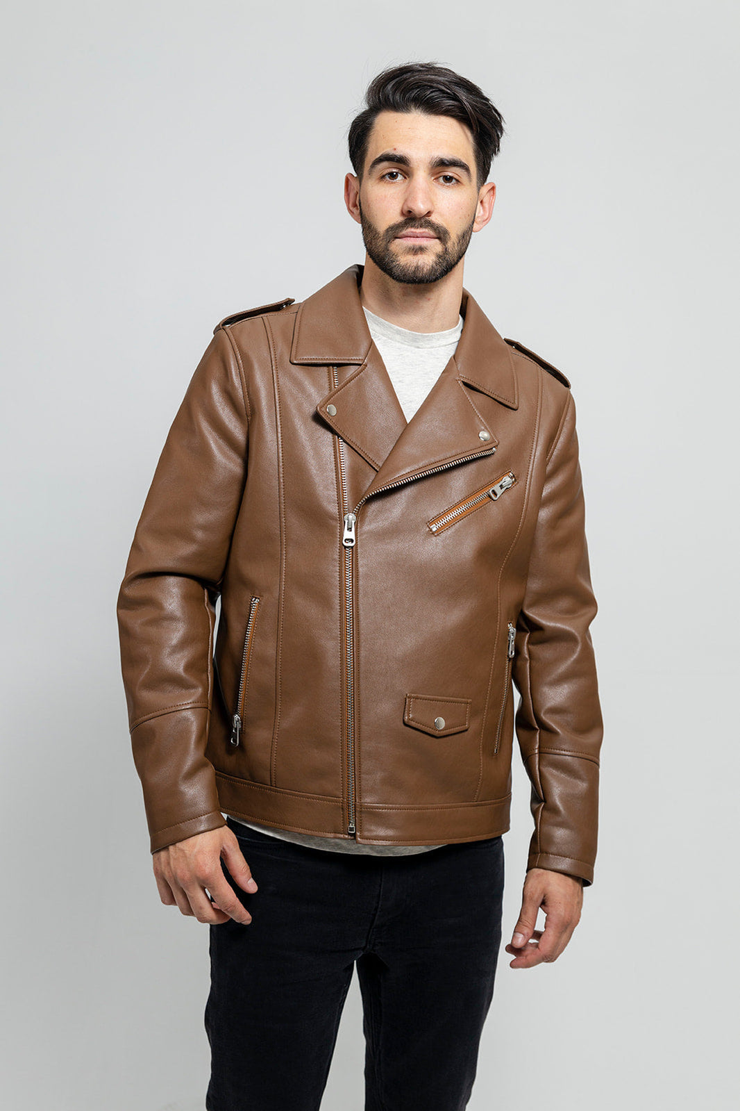 Men's Vegan Leather Jackets | Stylish & Sustainable | Leather New York