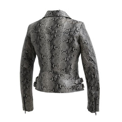 ZipZenith Women's Leather Jacket
