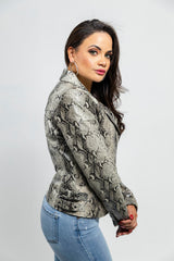 ZipZenith Women's Leather Jacket