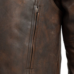 City Surge Men's Motorcycle Leather Jacket