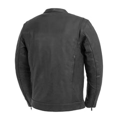 City Surge Men's Motorcycle Leather Jacket