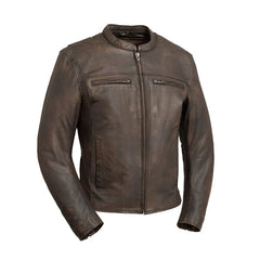 Rocky Men's Motorcycle Leather Jacket