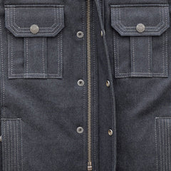 Iron Thunder Denim Motorcycle Jacket
