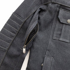 Iron Thunder Denim Motorcycle Jacket