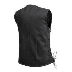 Twill Women’s Classic Motorcycle Riding Vest
