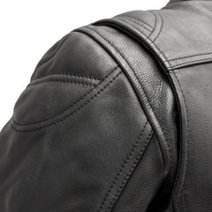 Hellfire Hide Men's Motorcycle Leather Jacket