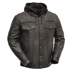 Gearshift Guard Men's Motorcycle Leather Jacket
