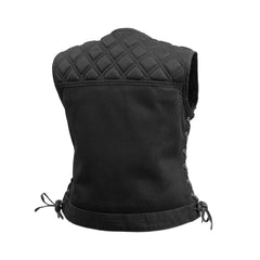 Diamond Quilted Mesh Women's Riding Vest